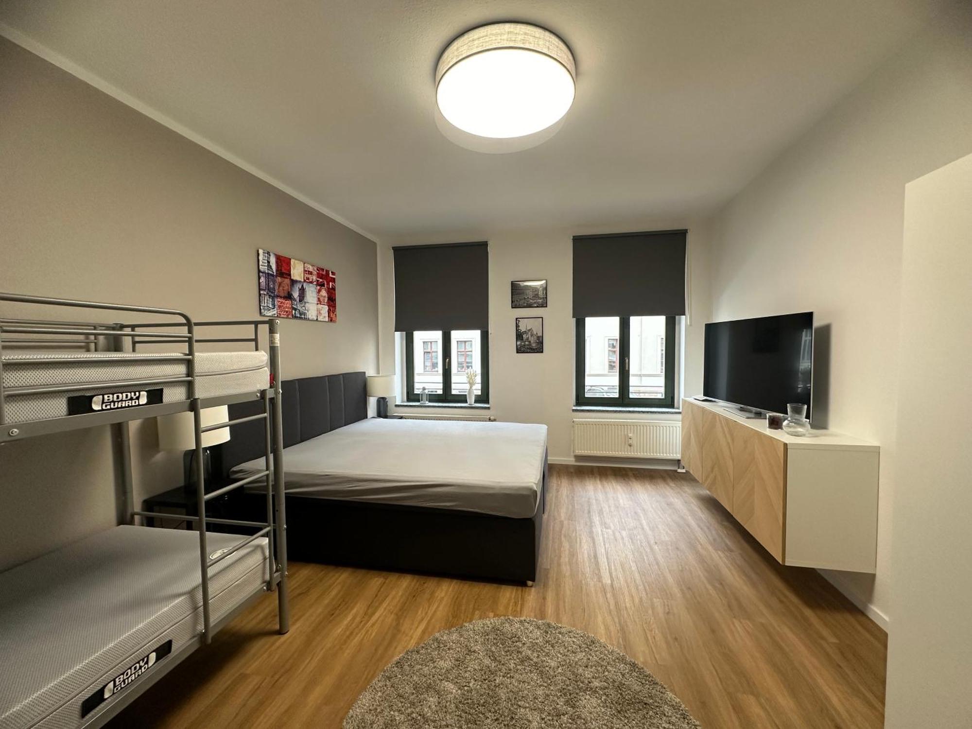 Apartment Arenablick Leipzig Eksteriør bilde